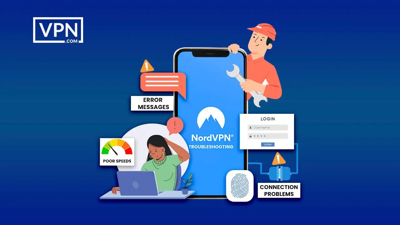 troubleshooting nordvpn issues with error messages and connection problems