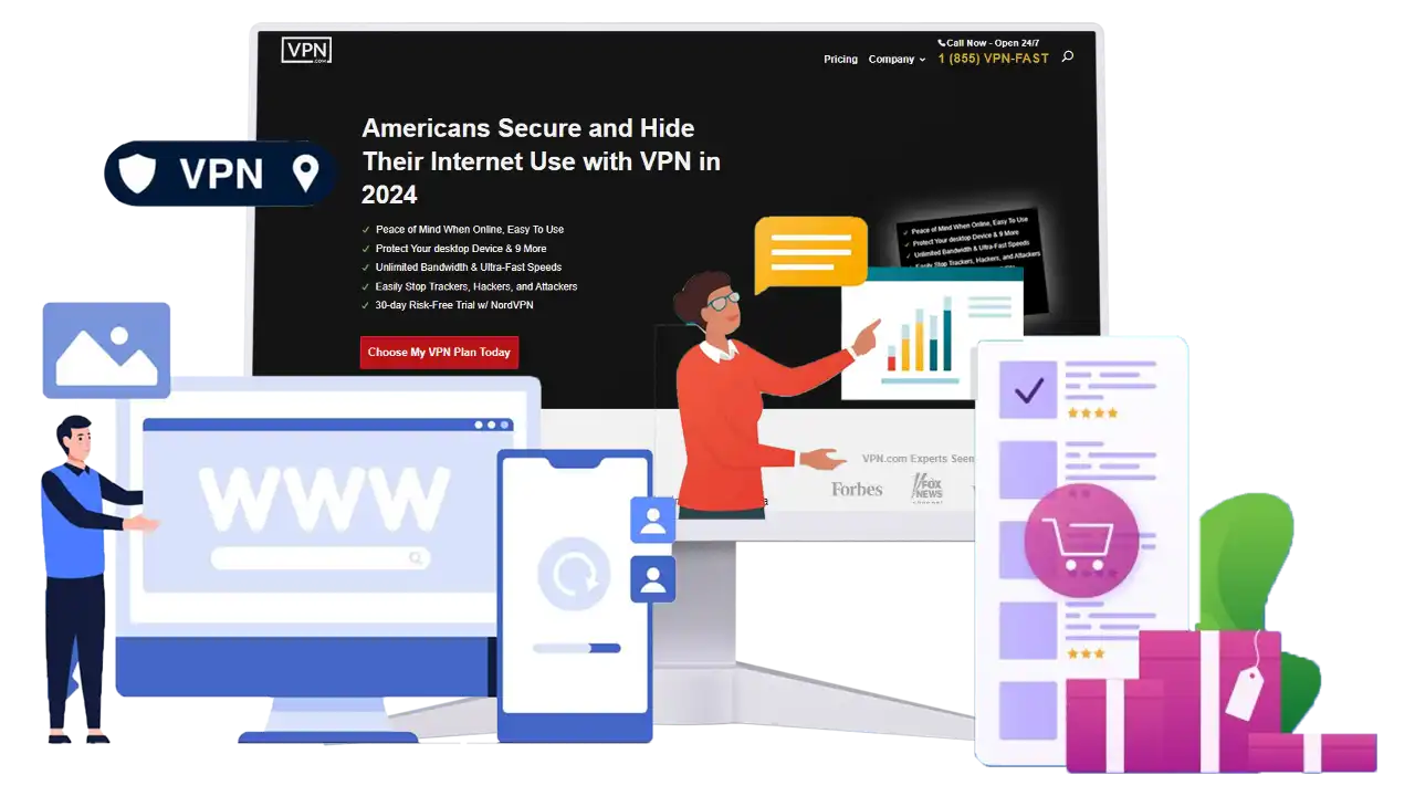 Practical use cases of VPN.com Widgets for various websites