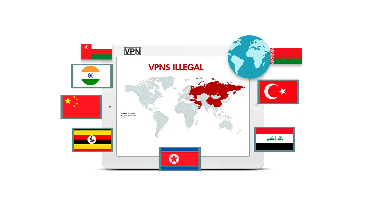 Regions where vpn is legal